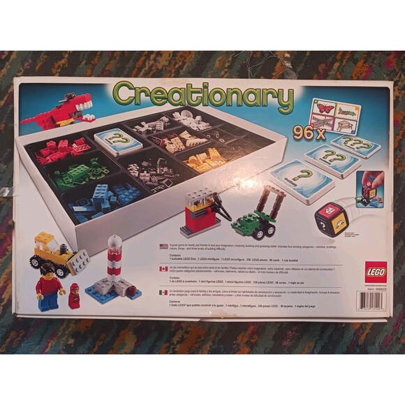 LEGO Games: Creationary (3844) board game building set - Picture 2 of 4